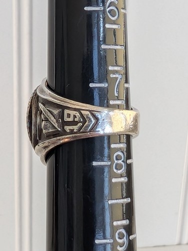 Vintage 1973 Holy Family Schools Class Ring Sterling Silver Size 7.5 Bale 15.9g - Bild 6 von 8