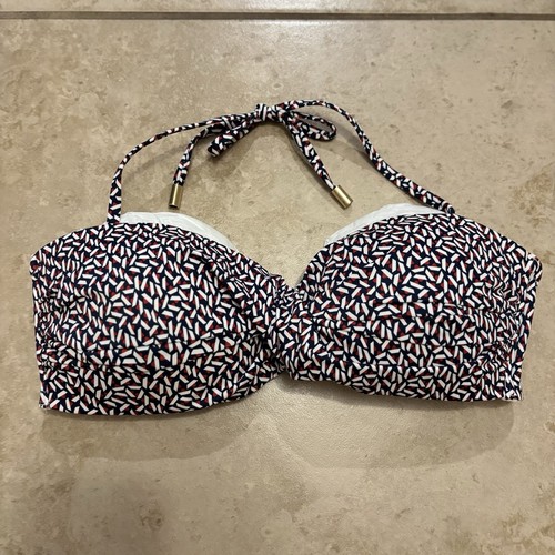HUIT Croisette Bandeau Twist Swim Top Marine Navy Größe M - Bild 4 von 7