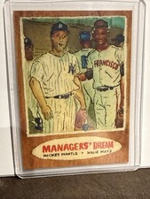 2025 Topps Shoebox Treasures X Andy Friedman Mickey Mantle & Willie Mays 100