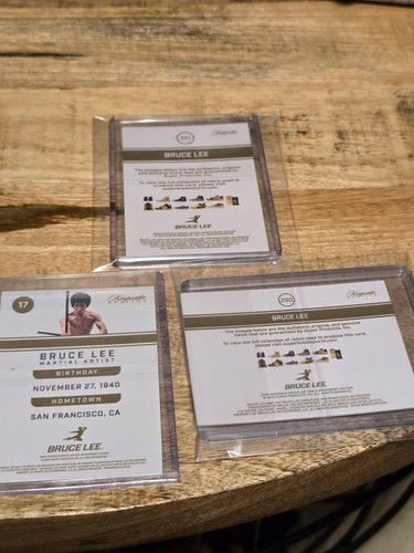 bruce lee andenken edition reliquienkarten - Bild 8 von 9