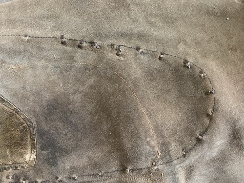 Antique Apron Butcher Chef Bbq Blacksmith Welding Leather Cooking Woodworking - Picture 8 of 12