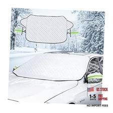 All-Weather Magnetic Windshield Snow Cover  all-weather protection, Silver