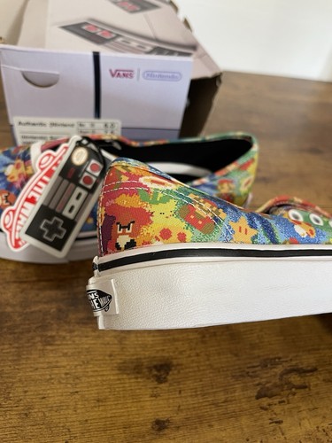 Vans Authentic Nintendo Super Mario Bros RARE NINTENDO Men 6.5 - Women 8 (READ) - Bild 5 von 14
