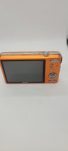 Compact digicam Olympus VG-160 Orange (includes original box + card and battery) - Picture 2 of 7