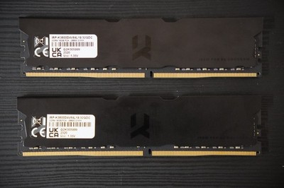 Goodram IRDM PRO Deep Black 32GB Kit DDR4-3600 CL18 - Memtest fehlerfrei