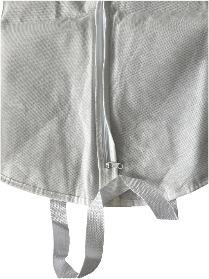 Bolsa de viaje INTERMIX con asas blanca Foto 3 de 4