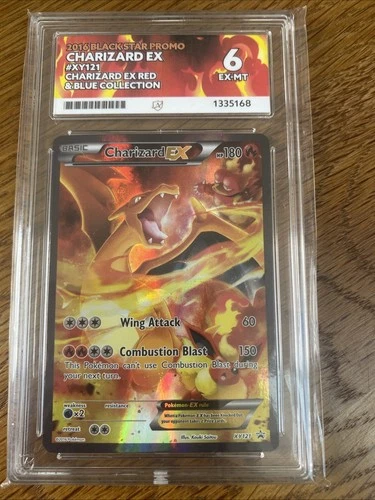 Charizard Ex XY121 Ace Grade 6