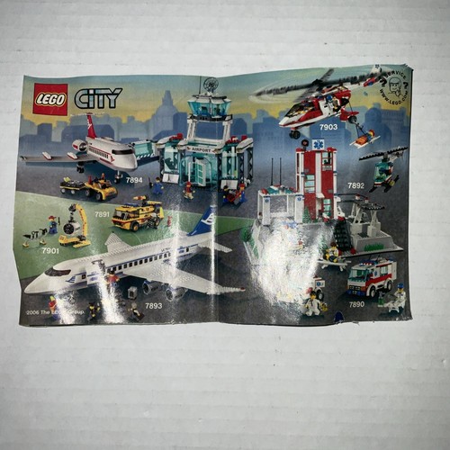 LEGO City Ambulance (7890) Instruction Manual – Booklet Only – 2006 - Picture 2 of 6