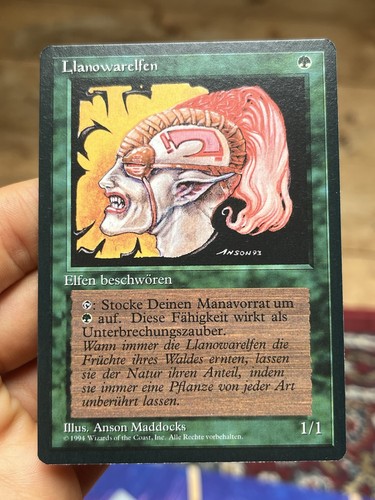 4x German FBB Llanowar Elves • Pack Fresh • MTG (1727) - Picture 4 of 10