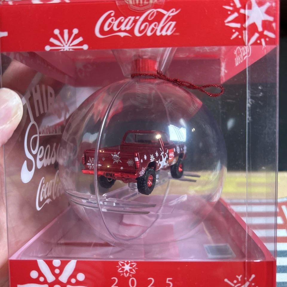 M2 Machines 1974 Dodge W200 Power Wagon 2025 Christmas Holiday Ornament CHASE!! - Image 2 of 4