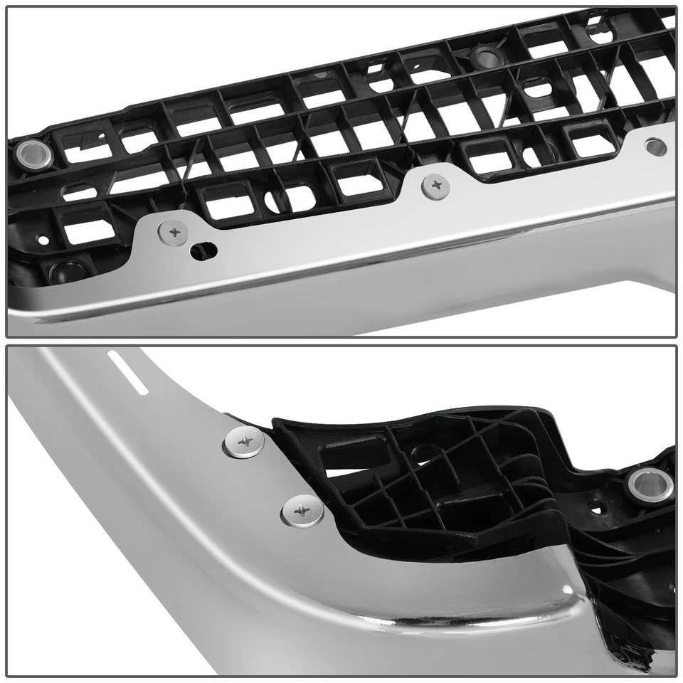 For 2019-2024 Ram 1500 Rear Bumper Face Bar w/o Dual Exhaust Polished Chrome - Image 3 of 4