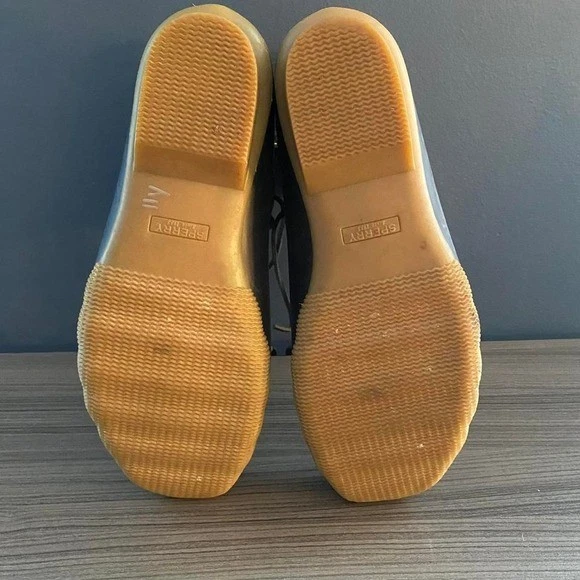 Botas de pato Sperry para mujer talla 11 marrón de goma e imitación de cuero de cocodrilo impermeables Foto 4 de 4