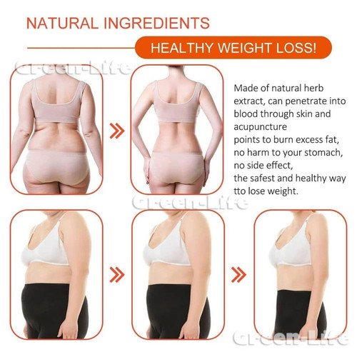 10-200 Strong Slimming Patches WEIGHT LOSS DIET AID Detox Slim Patch Burning Fat - Picture 8 of 20