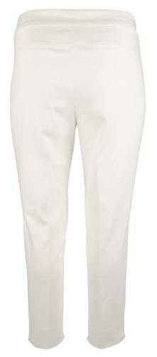 Michael Kors Women's Plus Size Stretch Capri Cropped Slit Hem Pants Wht 24W - Picture 2 of 3