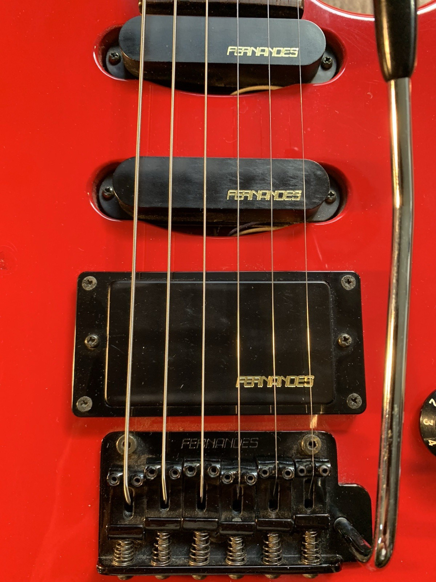 90's FERNANDES STJ-40 Red limited edition Dinky Dyna Japan Vintage