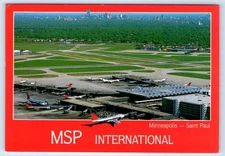 MSP International - Minneapolis MINNESOTA 4x6 Postcard