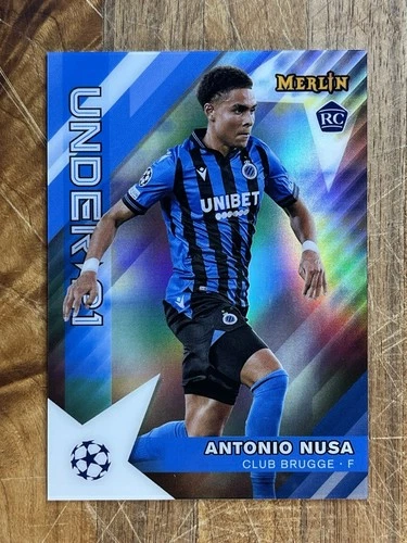 2022-23 Topps Merlin Chrome UEFA #U21-17 | Antonio Nusa U21 Stars