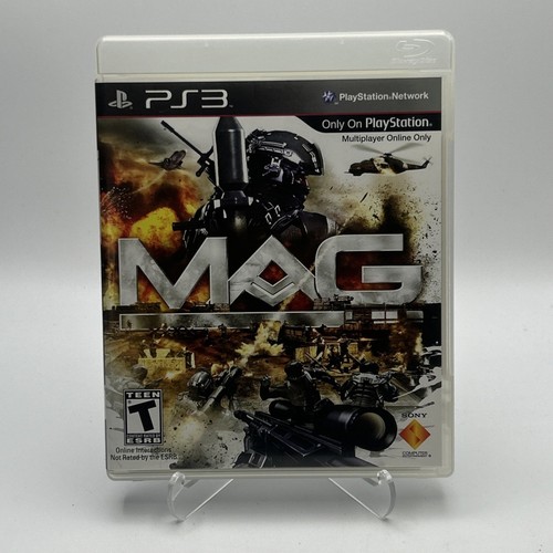 MAG (Sony PS3 PlayStation 3, 2010) Complete w/ Manual CIB Tested  Working - Picture 1 of 3