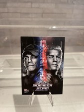 Topps Now WWE Summerslam 2025 SS25 John Cena Cody Rhodes Poster Trading Card