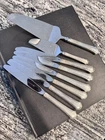 New Listing6 Sterling Silver Handle Towle Chippendale Butter Knives Stainless Steel Blades