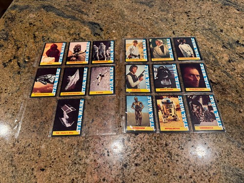 Star Wars Wonder Bread Trading Cards Full 16 Card Set 1977