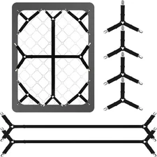 Bed Sheet Holder Straps Fitted Sheet Keepers Bedsheet Holders Fasteners Elastic