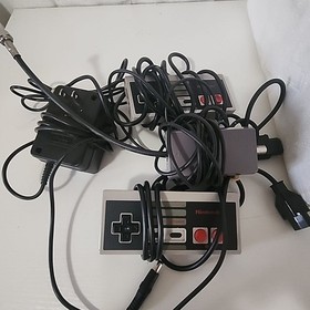 Nintendo NES DELUXE SET in Box Rob The Robot R.O.B.Manuals Games TESTED CIB