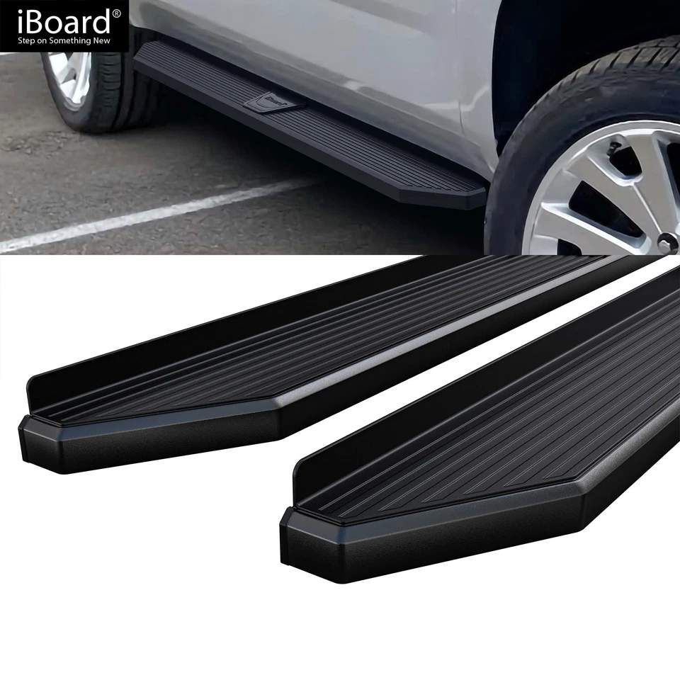 APS Running Board Black 6" Fit Chevy Tahoe GMC Yukon 05-20 Foto 2 de 4