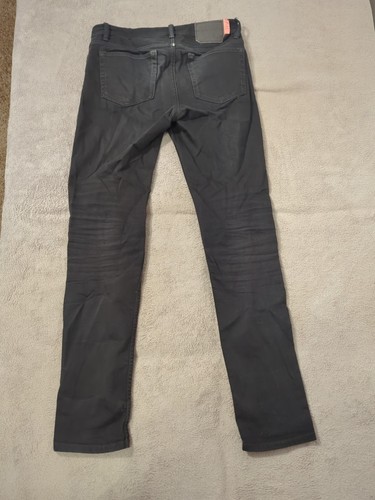 Acne Studios Bla Konst Jeans Mens Size 30x32 Black Italy Made Organic Cotton - Picture 8 of 14