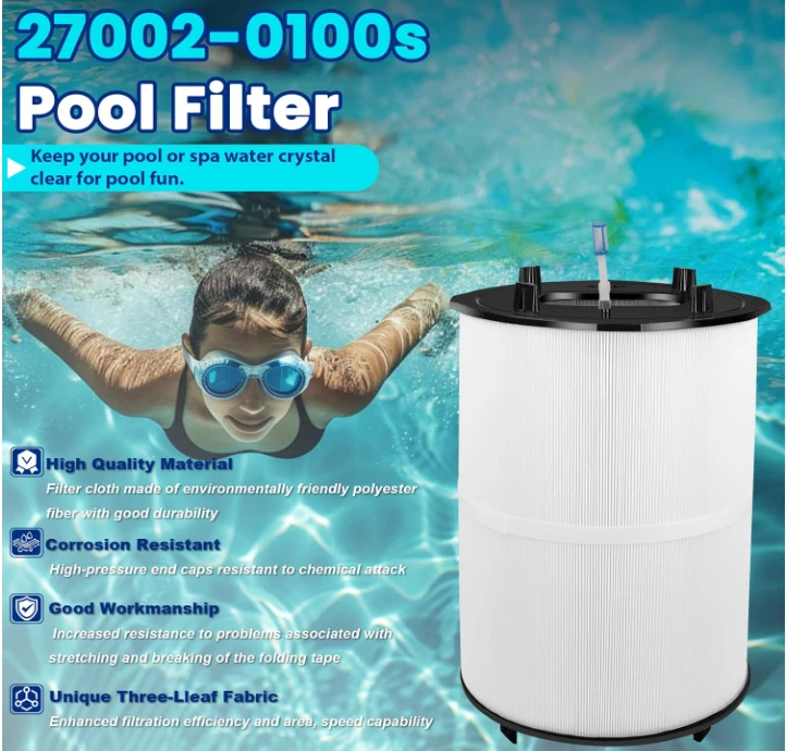 27002-0100s Pool Filter Cartridge, Compatible with Pentair's Sta-Rite System 2 P - Image 2 of 4