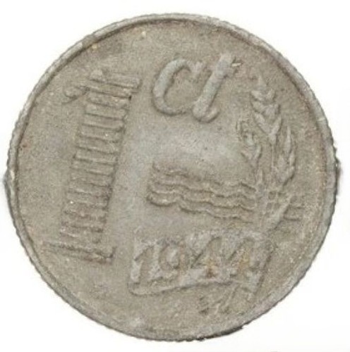 Netherlands (German Occupation) - 1 Cent 1944 - Picture 2 of 2