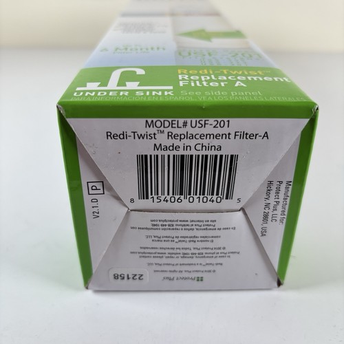 Brita Redi-Twist Under Sink Replacement Water Filter A Model USF-201 SEALED BOX - Picture 5 of 5