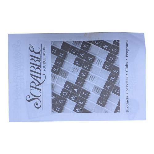 Hasbro Scrabble Monopoly Twin Play Classics Game Wooden Box 100% Complete Vtg - Picture 8 of 21