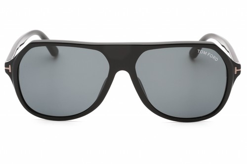 TOM FORD HAYES FT0934-N 01A Sunglasses Black Frame Smoke Lenses 59mm - Picture 2 of 4