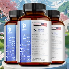 Men's Fertility Support-L-Carnitine, Maca, CoQ10- Fertility, Reproductive Health