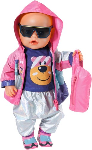 Zapf Creation, Doll Accessories, Bike Jacket & Pants 43 cm, Baby Born Accessorie - Afbeelding 2 van 7