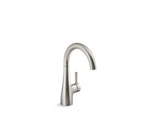 Kohler K-26368-VS Transitional Beverage Faucet, Vibrant Stainless