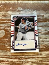 Anthony Martinez Patch Auto /199 USA Baseball Panini Stars & Stripes