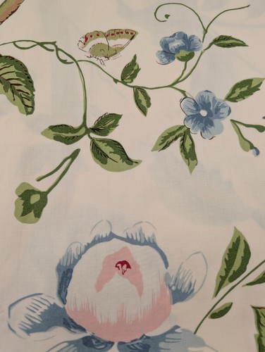 Titley & Marr "Paradiso" Blumen & Vögel Designer Stoff England 116x18" Panel - Bild 3 von 8