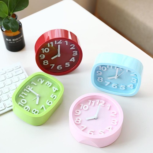 Desktop Creative Personality Student Clock Bedside Silent Quartz Clock - Picture 2 of 11