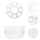 1 stück Wärmeerhaltung Tee Heizung Glas Aluminiumlegierung