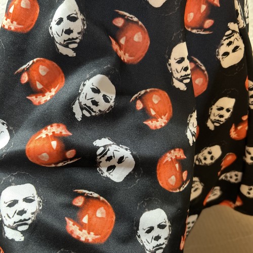 Hot Topic Falda Mujer S Halloween John Carpinteros Bolsillos Tirantes Mini~ LEER - Imagen 21 de 21