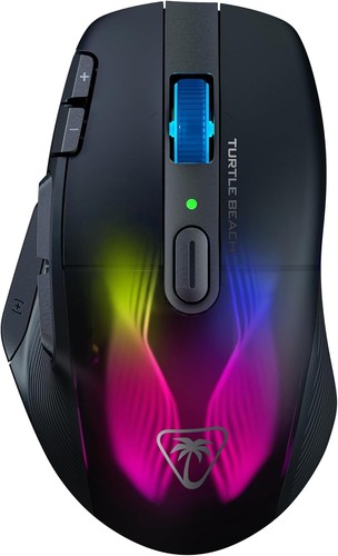 Turtle Beach Kone XP Air – Wireless Customizable Ergonomic RGB Gaming Mouse, Blu - Picture 5 of 7