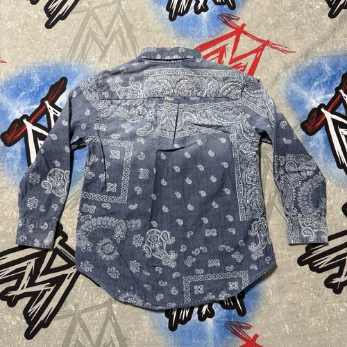 Ralph Lauren Paisley Boy's 5 Button Shirt - Picture 4 of 4