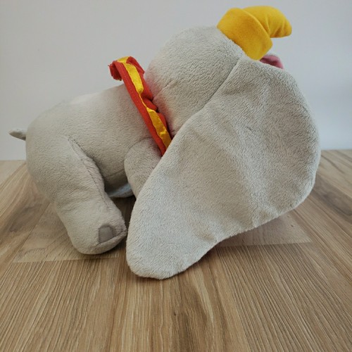 Kohls Cares Disney 12 Zoll Dumbo fliegender Elefant grau Plüschtier Stofftier große Ohren - Bild 3 von 8