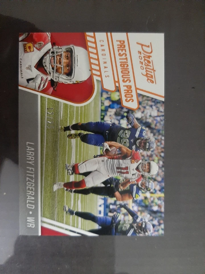 2020 Panini Prestige - Prestigious Pros Larry Fitzgerald #PP-LF 12 of 25 - Image 3 of 4