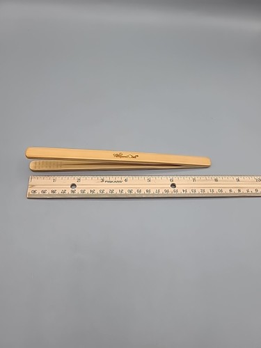 Pinza tostadora de cocina de madera de bambú de 8 pulgadas para chef mimado - Imagen 11 de 11