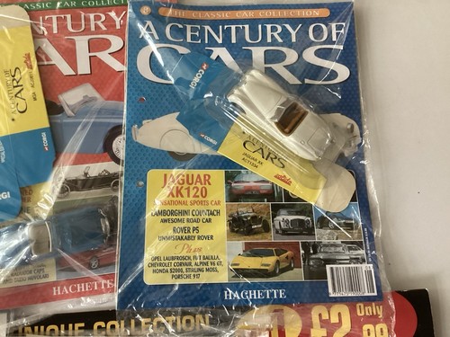 CENTURY OF CARS x 6 - Magazine + Cars - See Description For Models - Picture 2 of 9