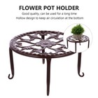 1 PC Eisenkunst Blumenständer hohl Stil Blumenregal Pflanzenständer