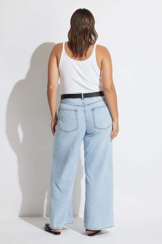 DECJUBA Jenna Palazzo Jean Size 12 New With Tags RRP $119.95 #4515 - Picture 9 of 12